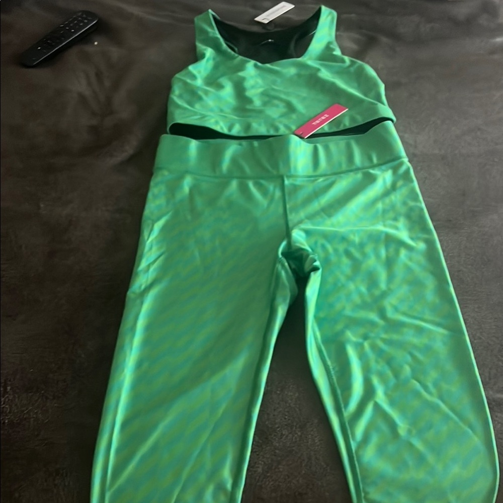 High Shine Active Wear- 2 piece